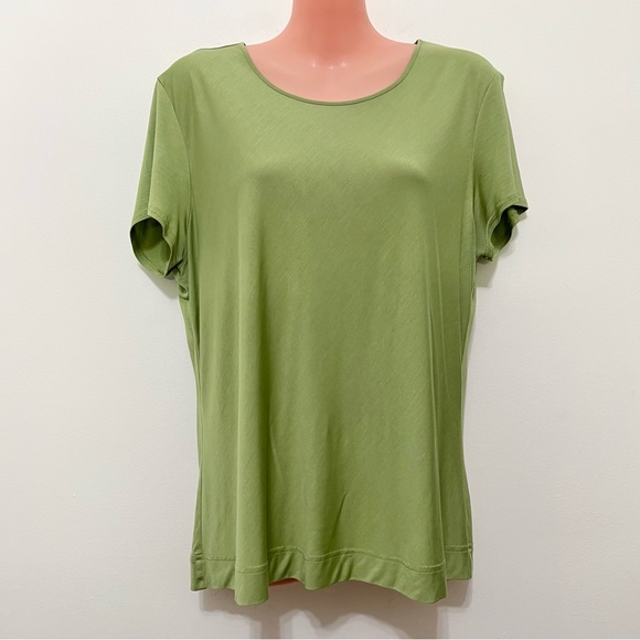 Talbots Tops - Talbots Short Sleeve Silk Top